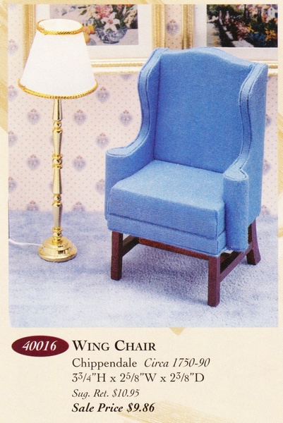Catalog image of Chippendale Wing Chair