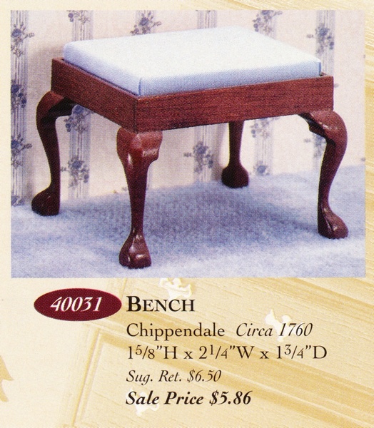 Catalog image of Chippendale Bench