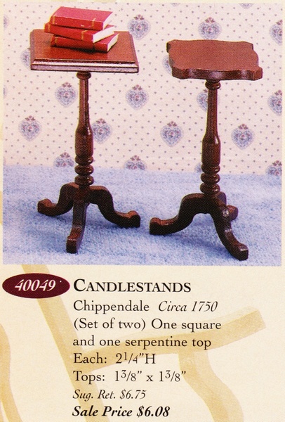 Catalog image of Chippendale Candle Stands