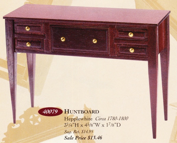 Catalog image of Hepplewhite Huntboard