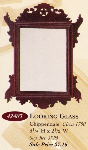 Catalog image of Chippendale Looking Glass